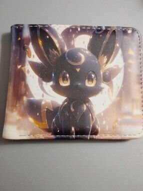 New Umbreon Pokemon anime manga leather wallet